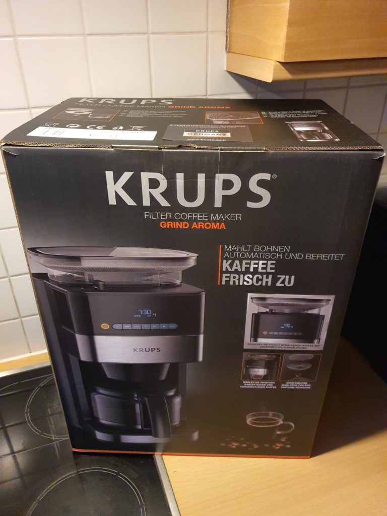 Diese Kaffeemaschine von Krups mahlt vollautomatisch und leise